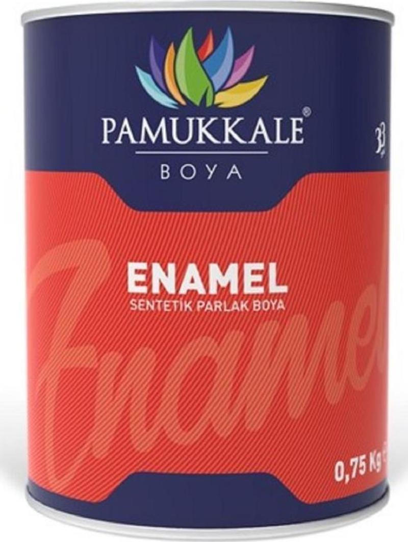 Pamukkale Enamel Sentetik Parlak Boya 0.75 Kg Antrasit Gri Ral 7016