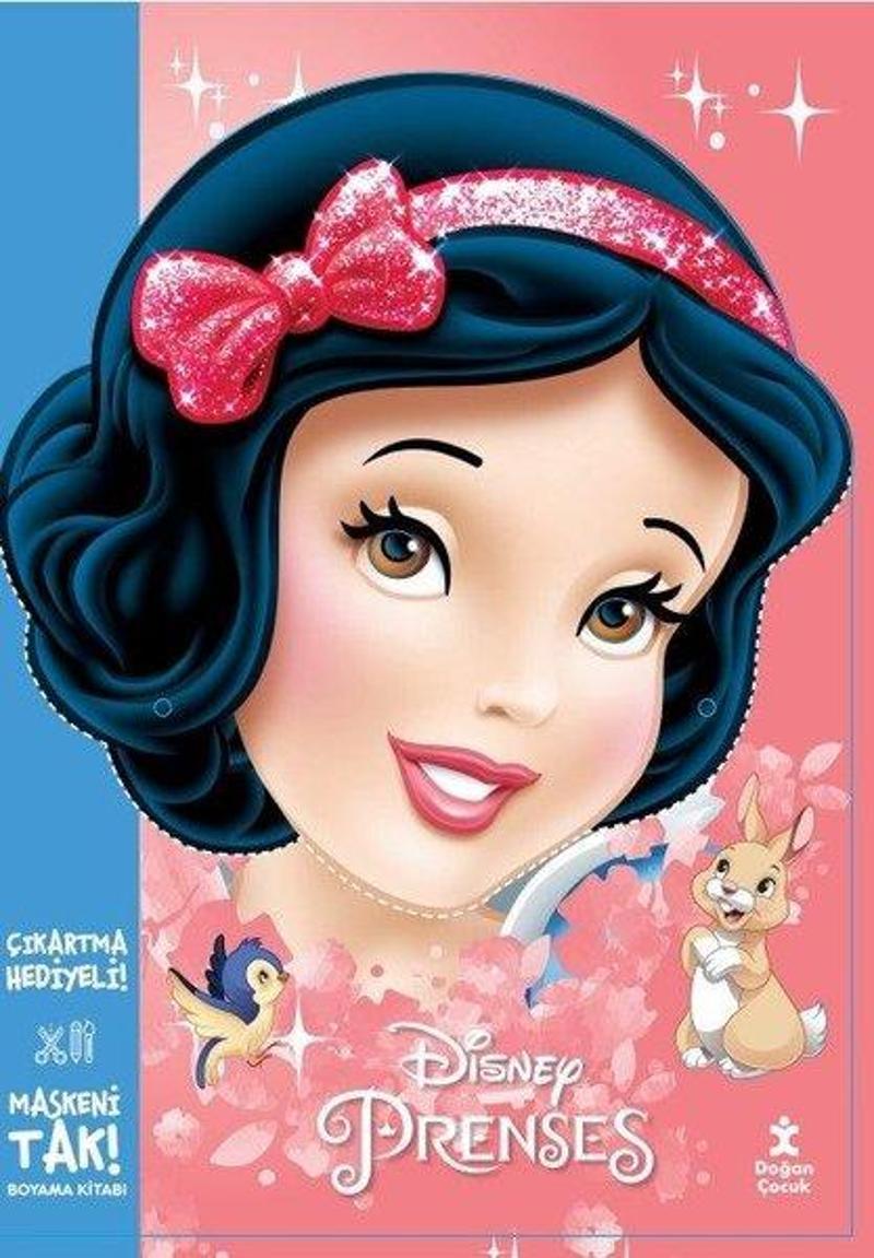 Doğan Çocuk Disney Prenses - Maskeni Tak! Çıkartma Hediyeli Boyama Kitabı - Kolektif