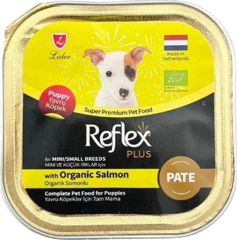 Pate Organik Somonlu Mini Ve Küçük Irk Yavru Köpek Konservesi 85gr