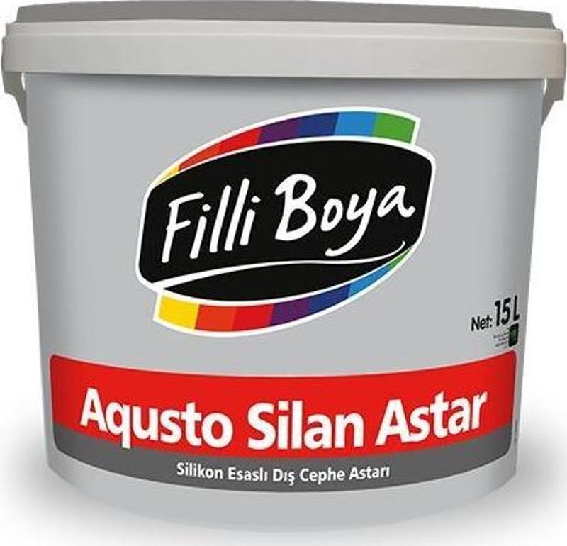 Aqusto Silan Dış Cephe Astarı 15 Lt Beyaz