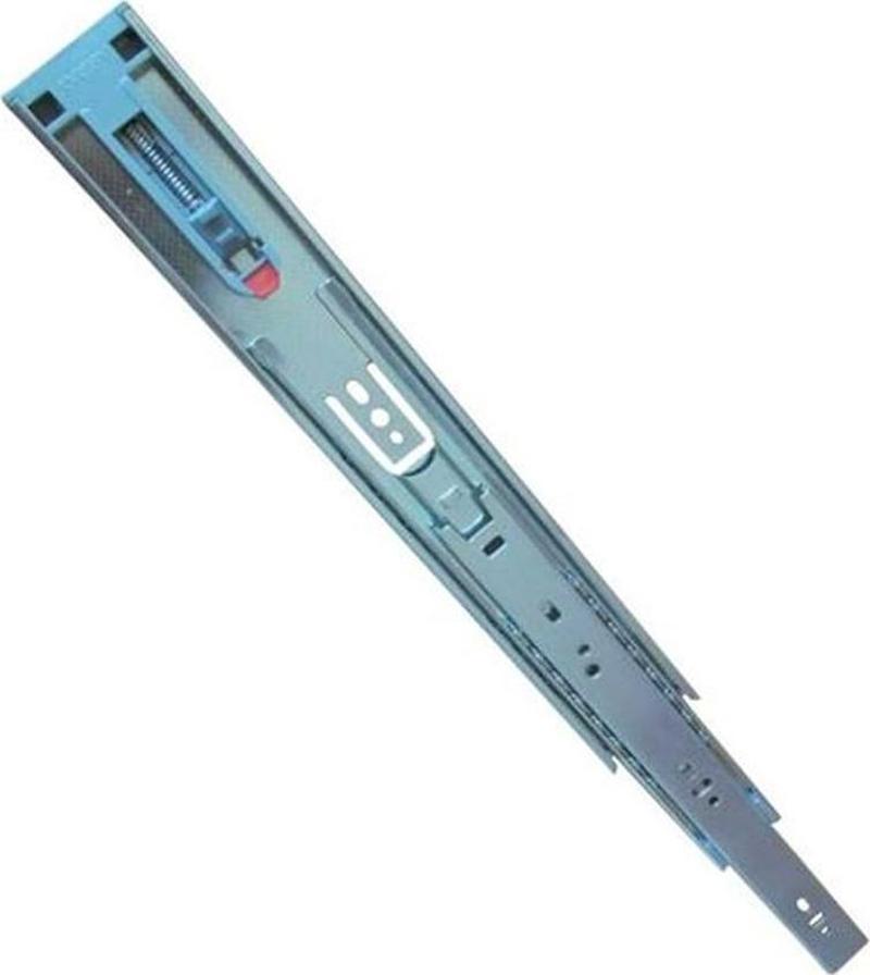 45 MM 45 CM FRENLİ TELESKOPİK ÇEKMECE RAYI