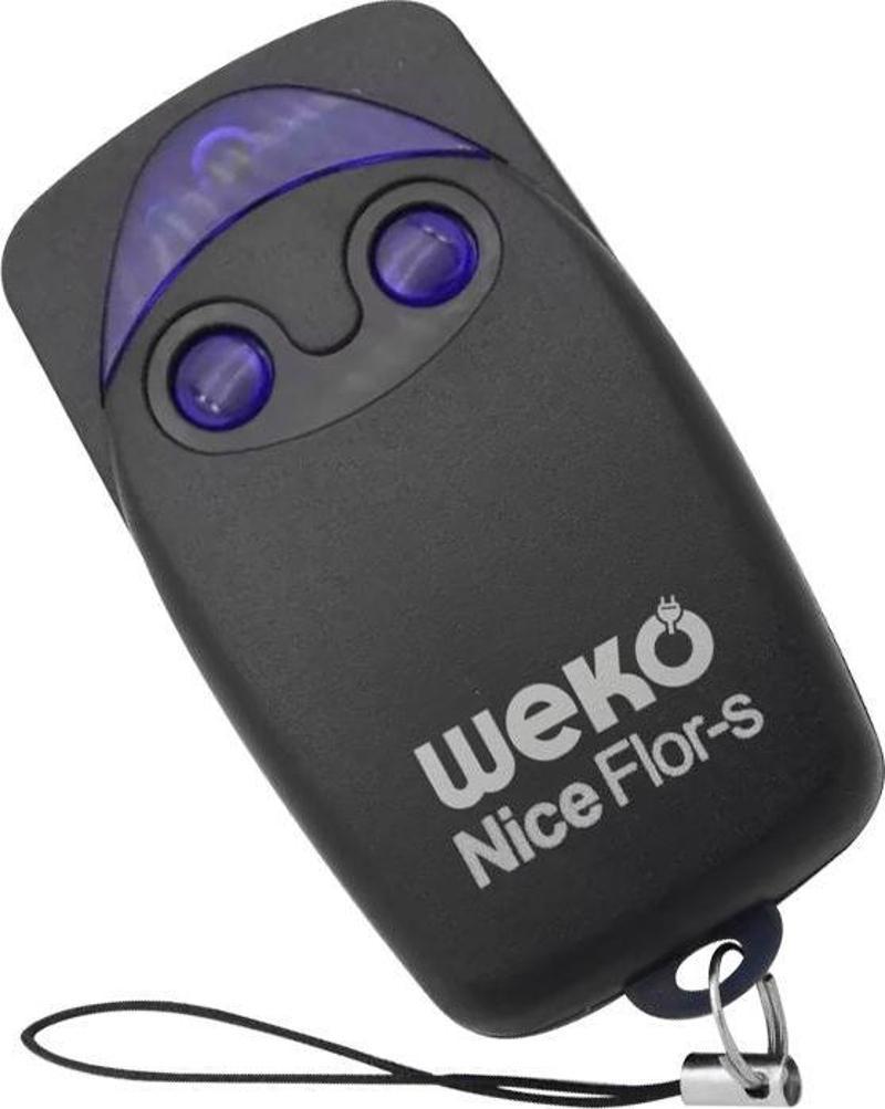 Weko WK-14872 Nice FLO2R-S 2 Kanallı 433,92 MHz Akıllı Garaj Kumandası