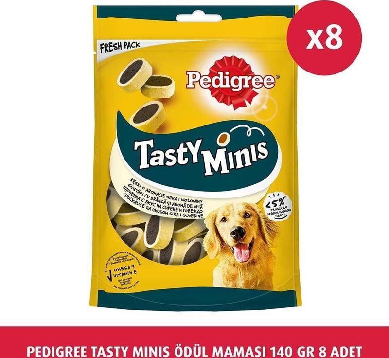 Tasty Minis Köpek Ödül Maması 140 G  8X