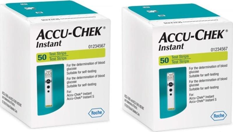 Accu-Chek Instant Ölçüm Çubuğu 50 Adet 2 Adet