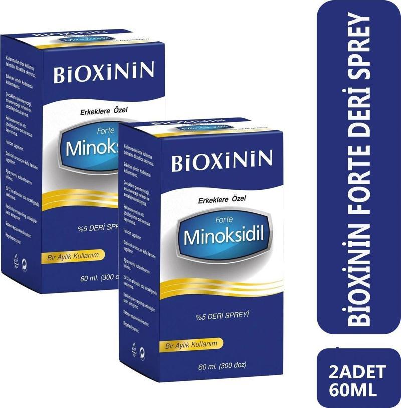 Forte Minoksidil %5 Deri Spreyi 60 Ml 2 Adet