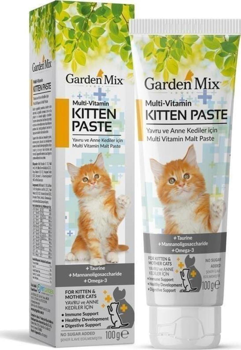 Garden Mix Kedi Kitten Multivitamin Macun 100 Gram