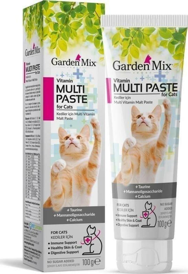 Garden Mix Kedi Multivitamin Macun 100 Gram 