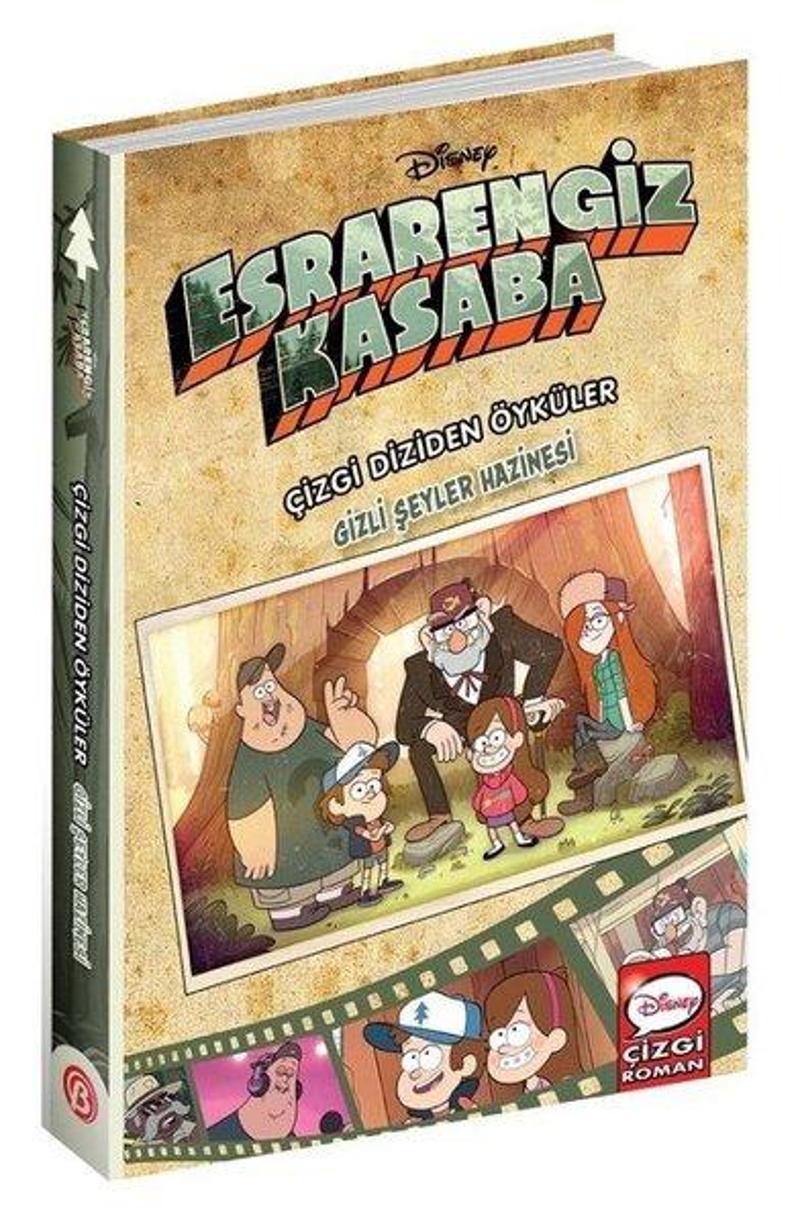 Beta Kids Disney Esrarengiz Kasaba Çizgi Diziden Öyküler Gizli Şeyler Hazinesi - Kolektif