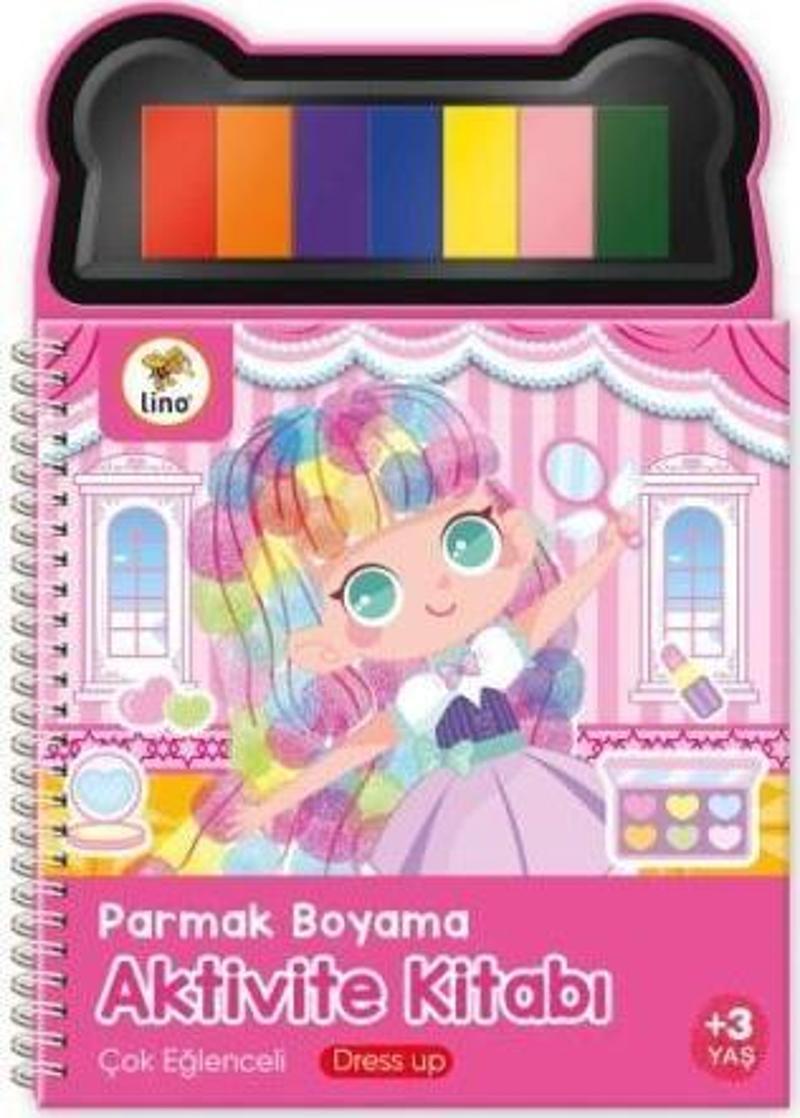 Parmak Boyama Aktivite Kitabı // Dress Up