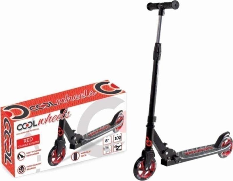 Cool Wheels Kırmızı Katlamalı 2 Tekerlekli  Scooter 8+Yaş