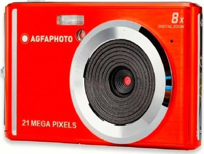 AGFA Photo Realishot DC5200 - 21MP Photo(KIRMIZI)