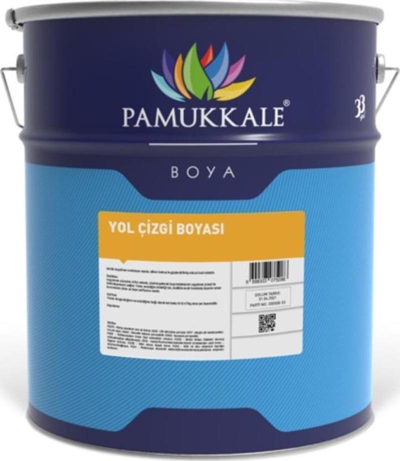 Yol Çizgi Boyası Solvent Bazlı 20 Kg Siyah Ral 9005