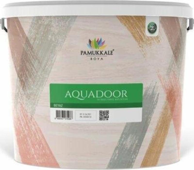 Pamukkale Aquadoor Su Bazlı Panel Kapı Boyası 2.5 Lt Antrasit Gri Ral 7016