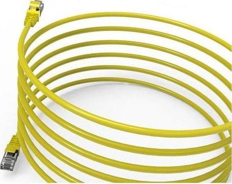 Cat 6 26 Awg 5 m Sarı Poşet Kablo