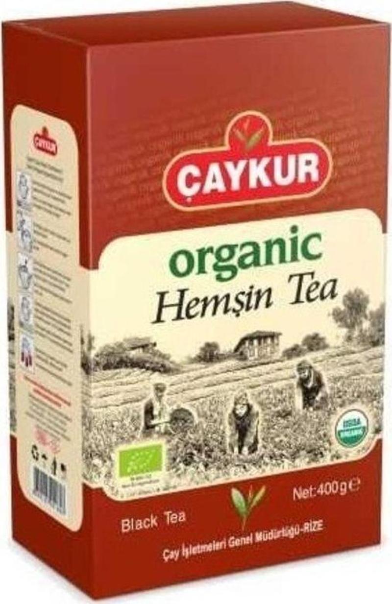 Organik Hemşin Çayı Karton Kutu 400 Gr. 6 Adet