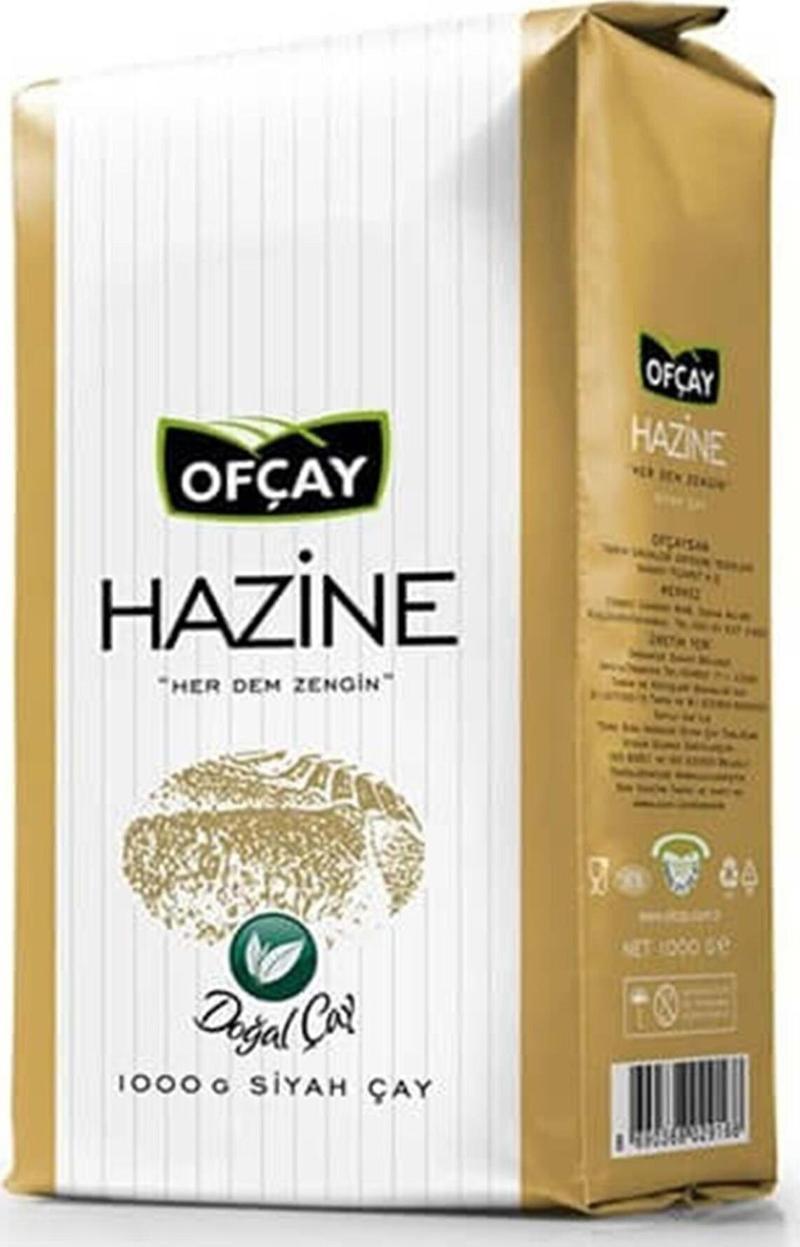 Hazine Doğal Siyah Çay 1000 Gr. (1 Kg.)