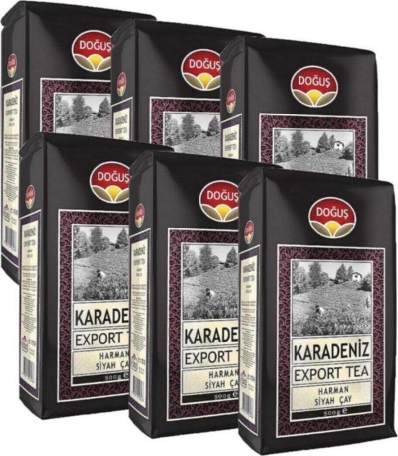 Export Karadeniz Dökme Çay 6X500Gr