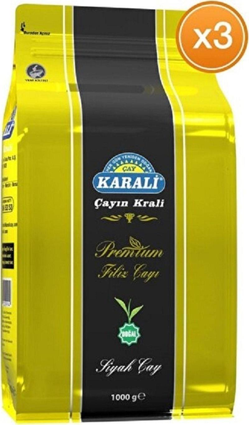 Karali Premıum Filiz Çay 3*1000 Gr