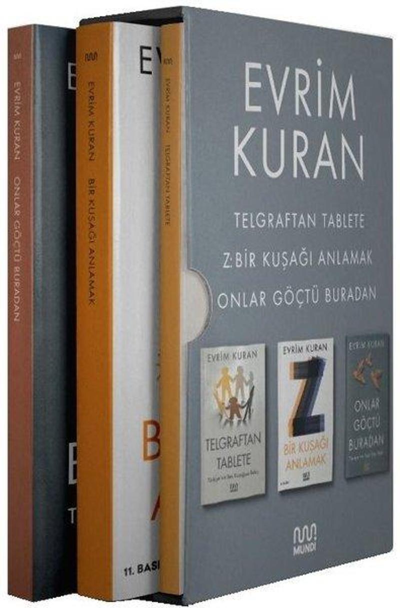 Evrim Kuran Seti - 3 Kitap Takım