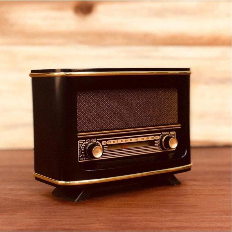 Yeni Sezon Nostaljik Ahşap Radyo Istanbul Model Retro Radyo