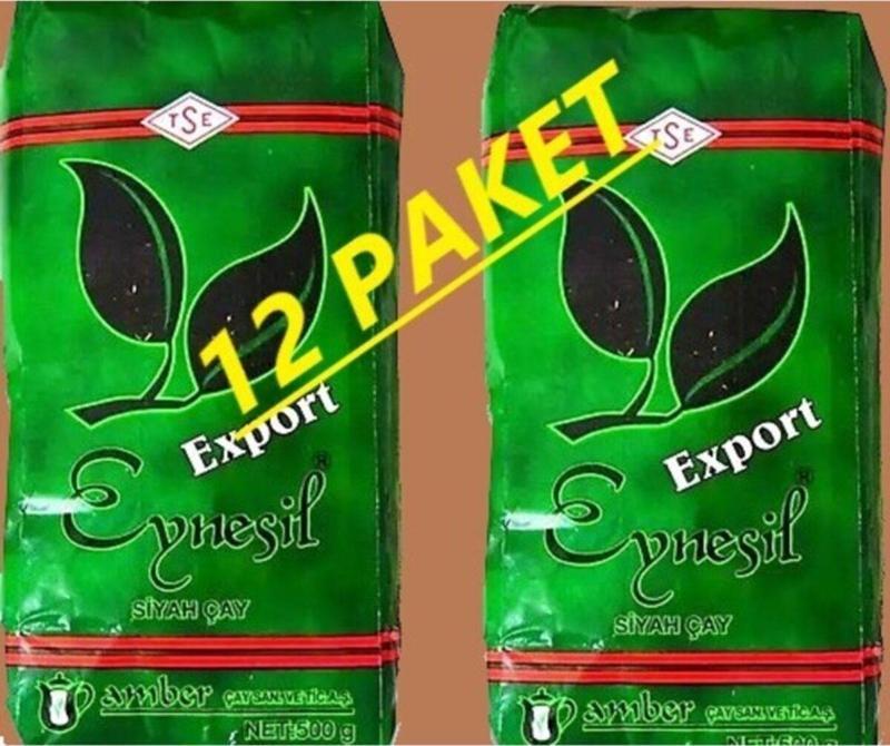 Export Siyah Çay Koli Icerigi 12 Paket Olup 6 Kgdir