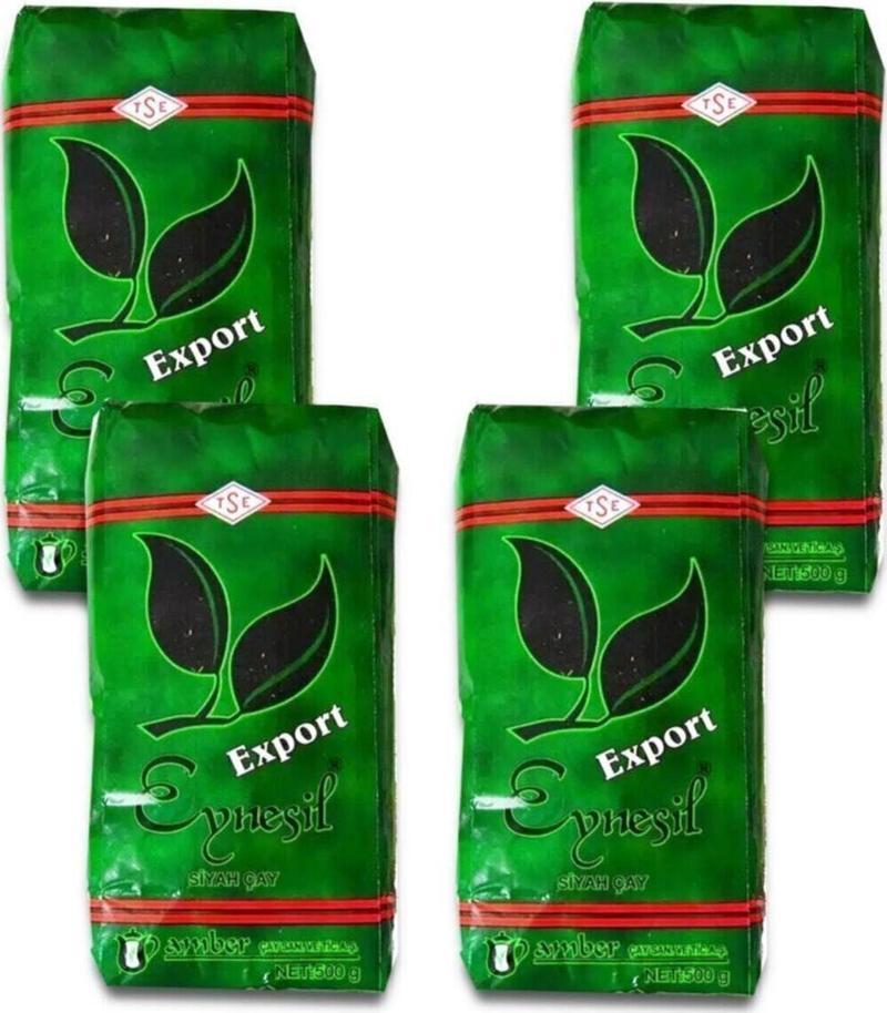 Giresun Eynesil 1. Kalite Export Siyah Çay 500 Gr. (4 Adet)