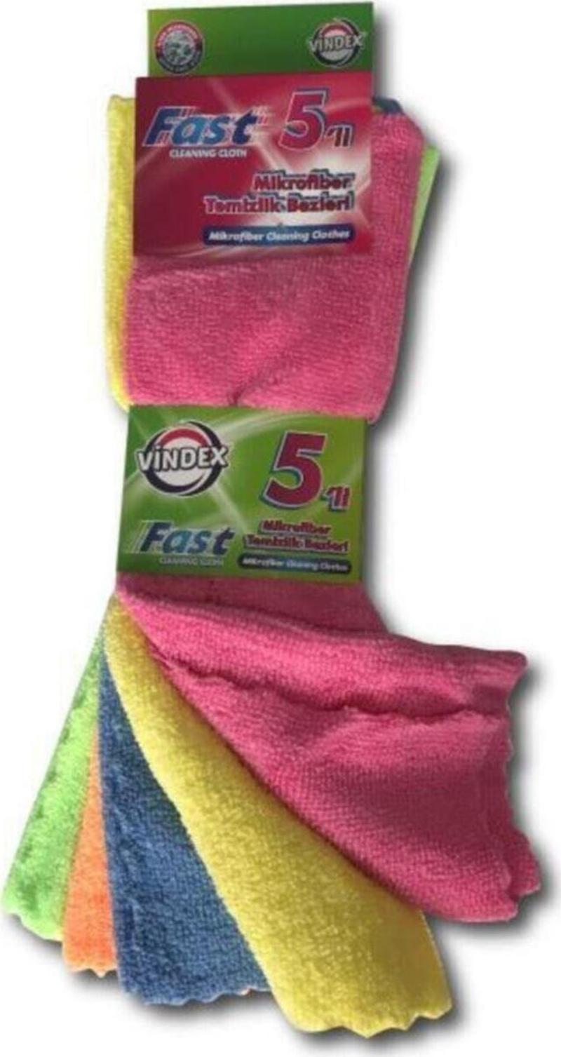 Fast Mikrofiber Temizlik Bezi 5'Li