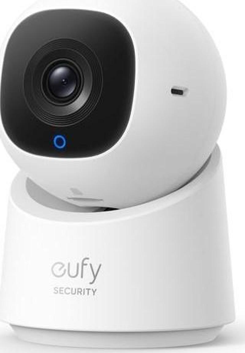 Eufy Security C220 360 Derece Dönebilen Kızılötesi Gece Görüşlü IP Kamera - T8W1 (Anker Türkiye Garantili)