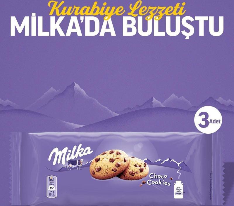 Choco Cookies Damla Çikolatalı Kurabiye 168 gr - 3 Adet