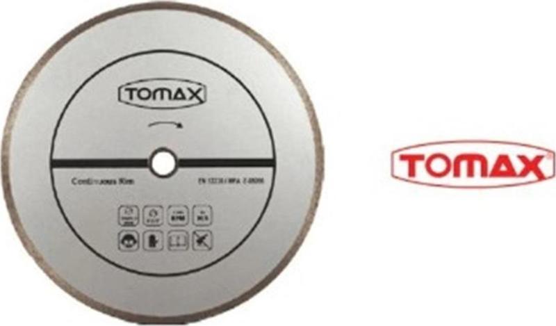 ORJİNAL TOMAX Sürekli Elmas Fayans Kesici Daire Testere 180 X 2.2 X 22 mm