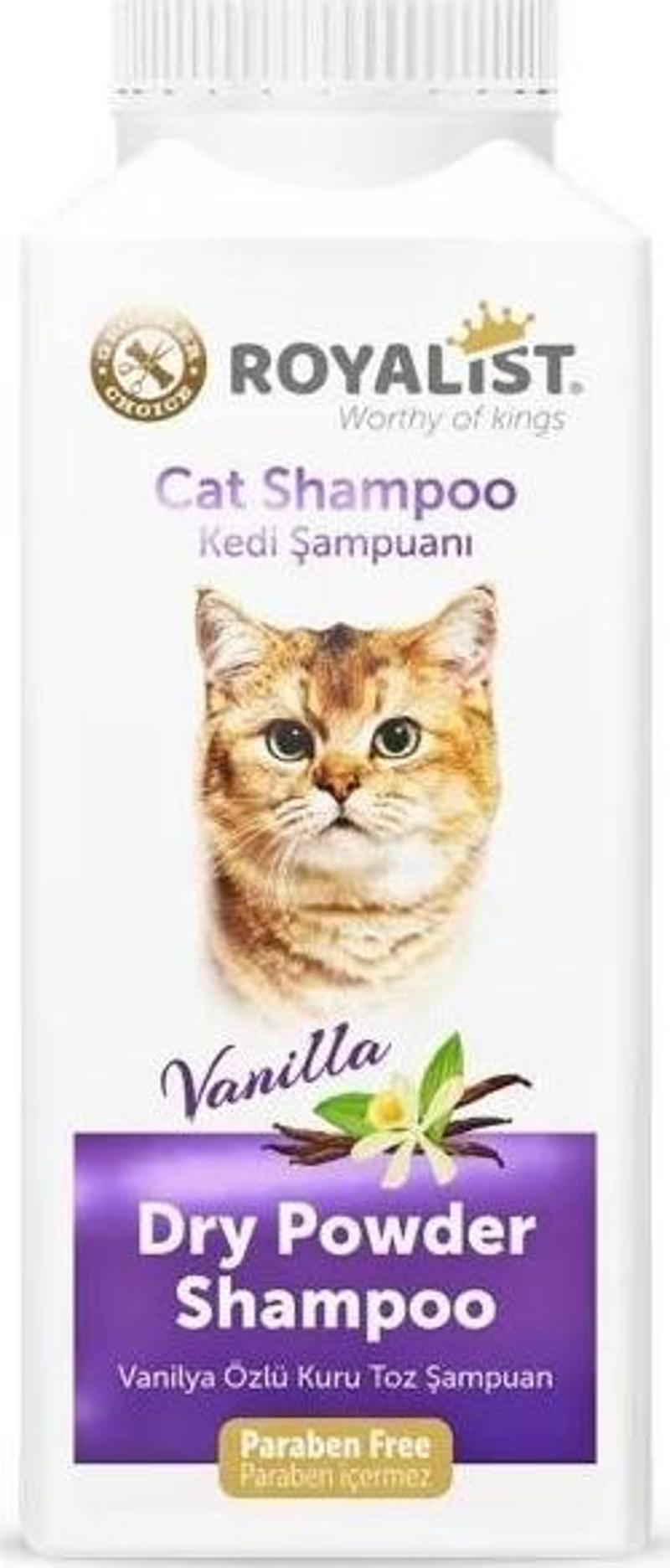 Kuru Toz Kedi Şampuanı 150 Gr Vanilya Özlü