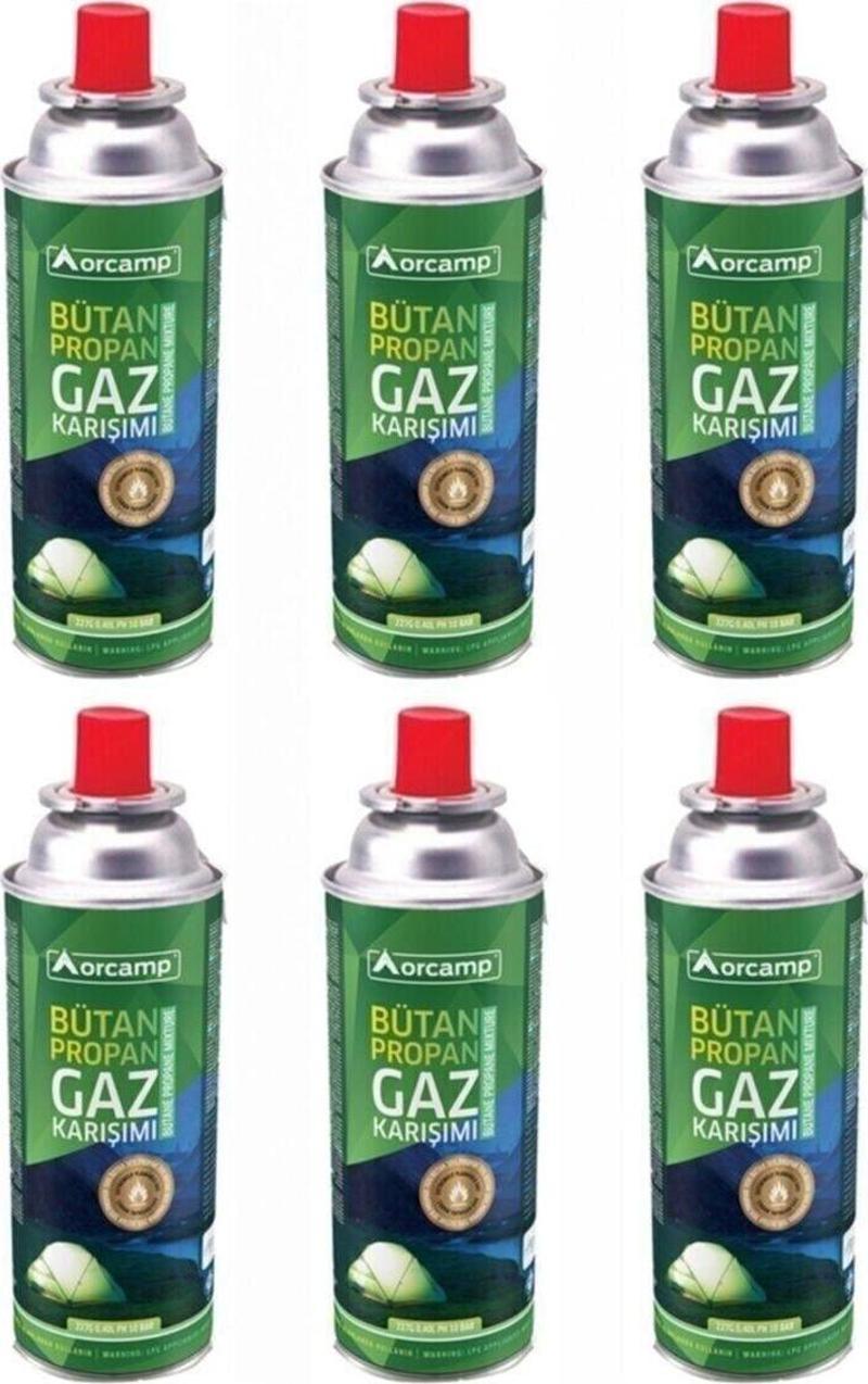 Gaz Kartuşu 6'Lı Set