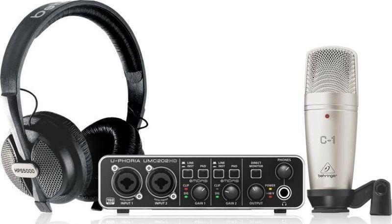 BEHRINGER U-PHORIA STUDIO PRO / Kayıt Paketi