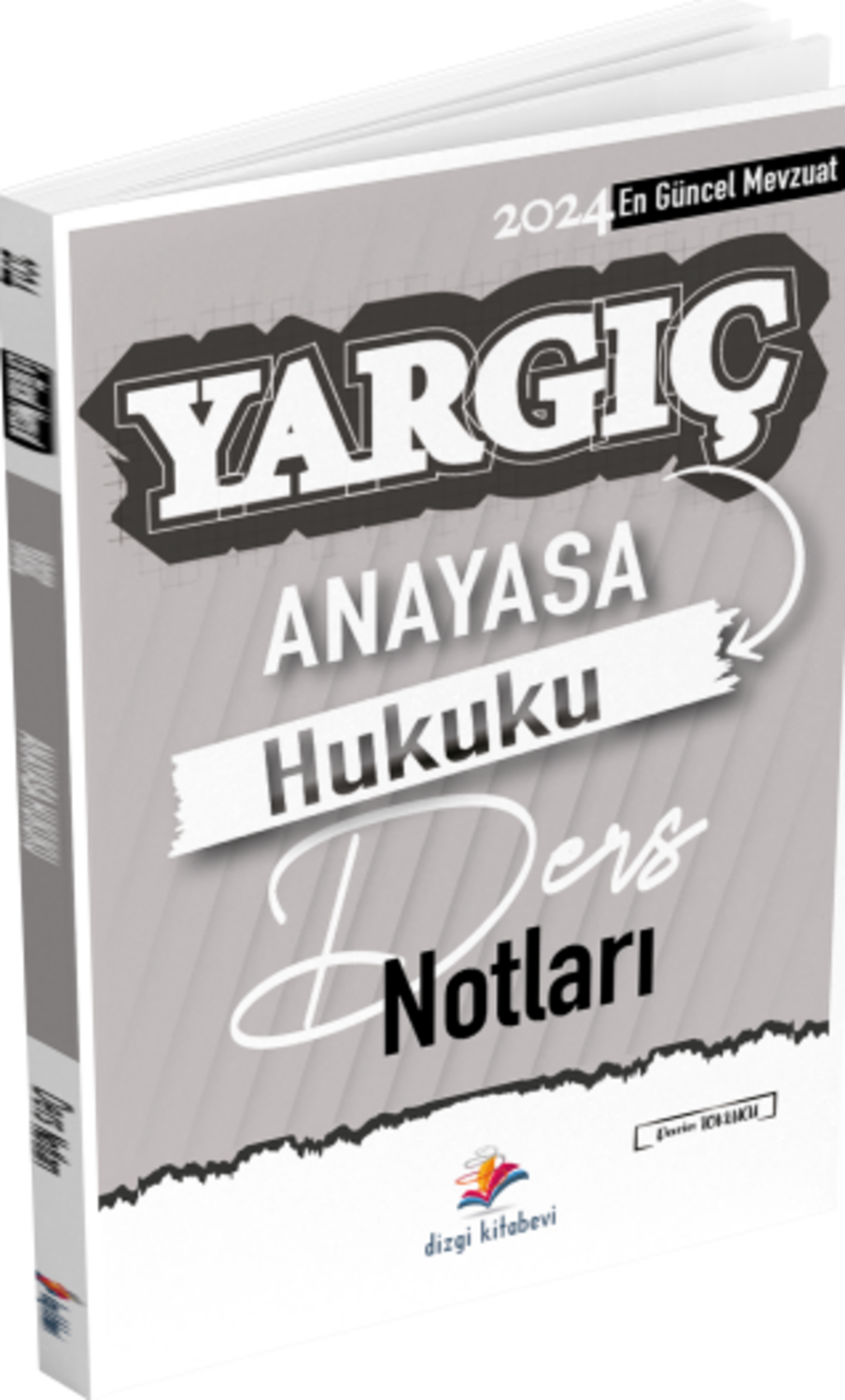 Yargıç Hakimlik ve Hmgs Anayasa Hukuku Ders Notları 4. Baskı 2024 Devrim Toklucu