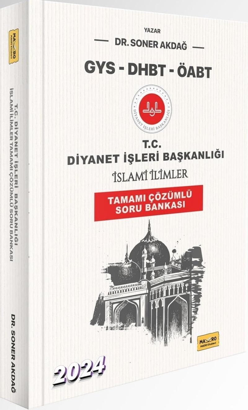 T.C. Diyanet İşleri Başkanlığı Görevde Yükselme Sınavı İslami İlimler Çözümlü Soru Bankası 2024 