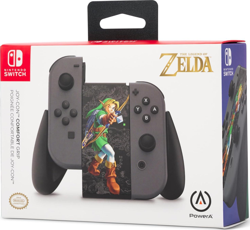 Nintendo Switch JoyCon Comfort Grip Tutacak Lisanslı Zelda Hyrule Marksman Edition