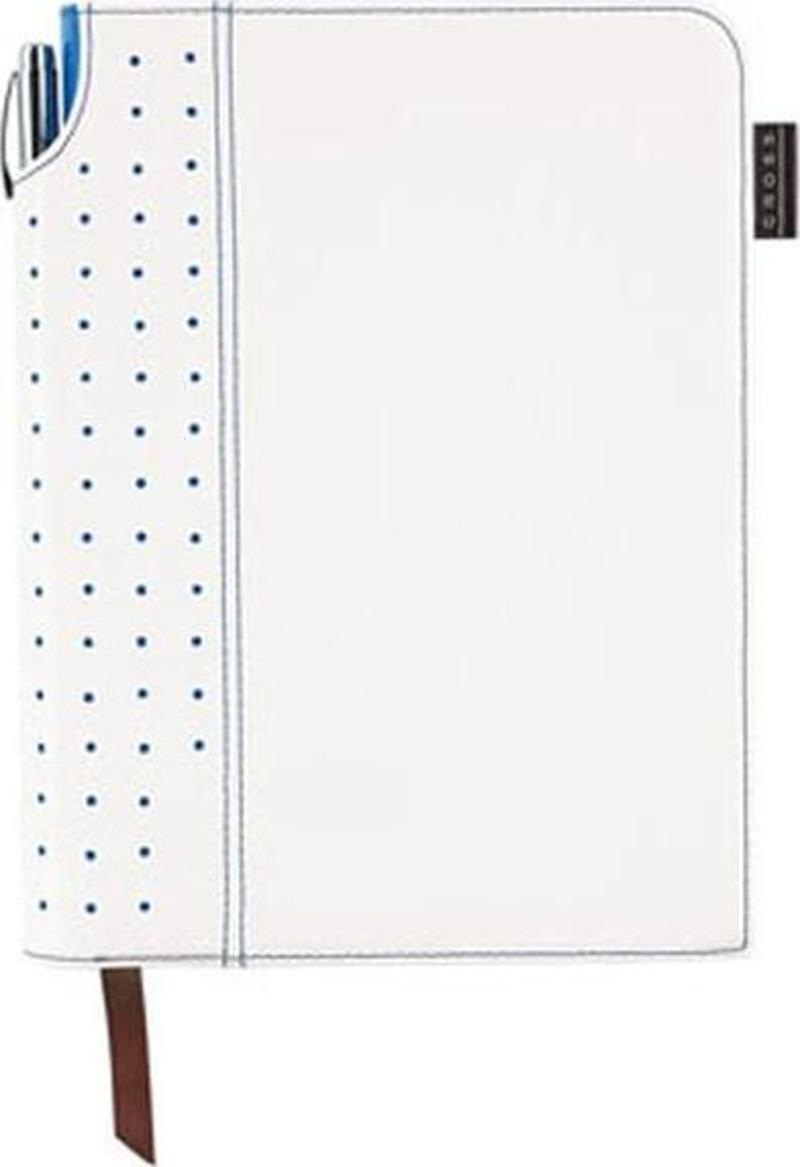 Ac236-6M Medium Defter Beyaz/Mavi