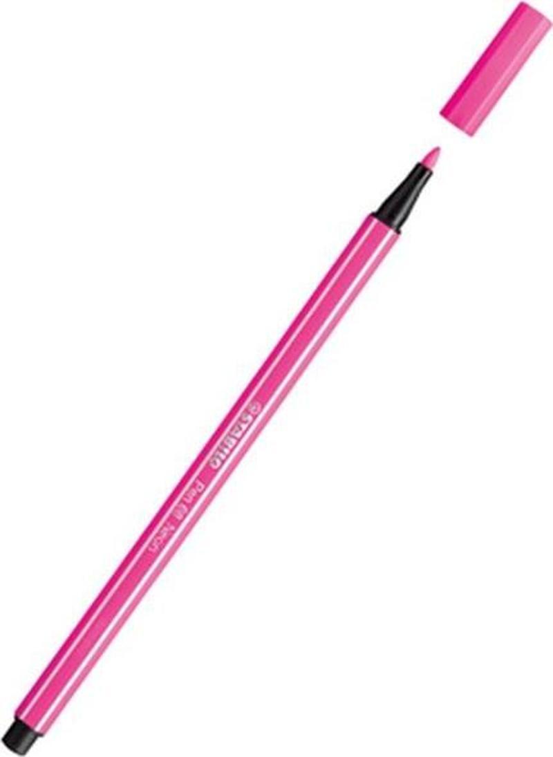 Pen 68 Fineliner Floresan Pembe Kalem