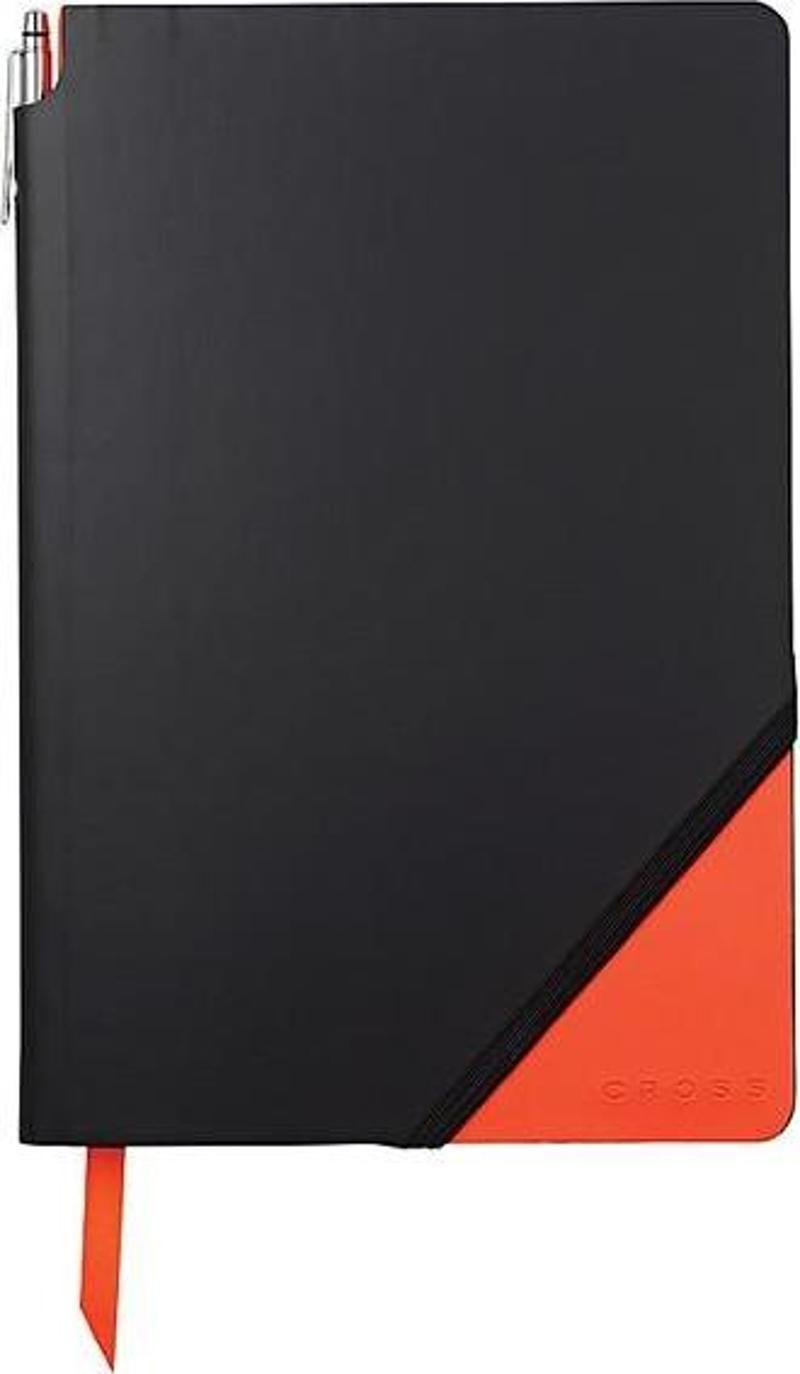 Jotzone Large Siyah Turuncu Defter