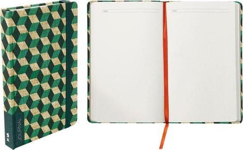 Pattern Notes Desenli Yeşil Defter Pt320Cv