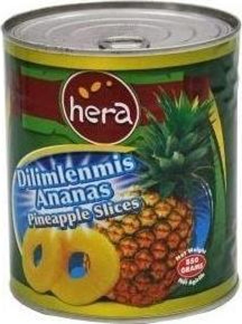 DİLİMLENMİŞ ANANAS KONSERVE 820 GR