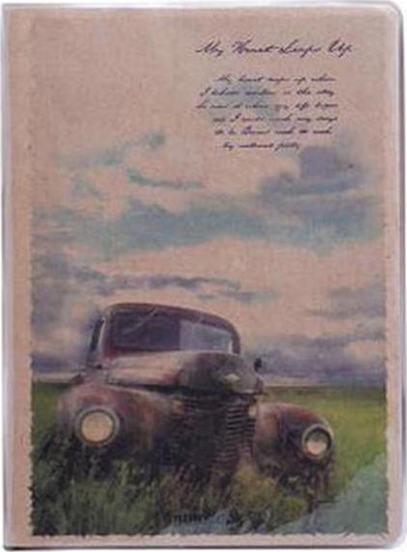 DL32128A-1 Araba Çizgili Not Defteri