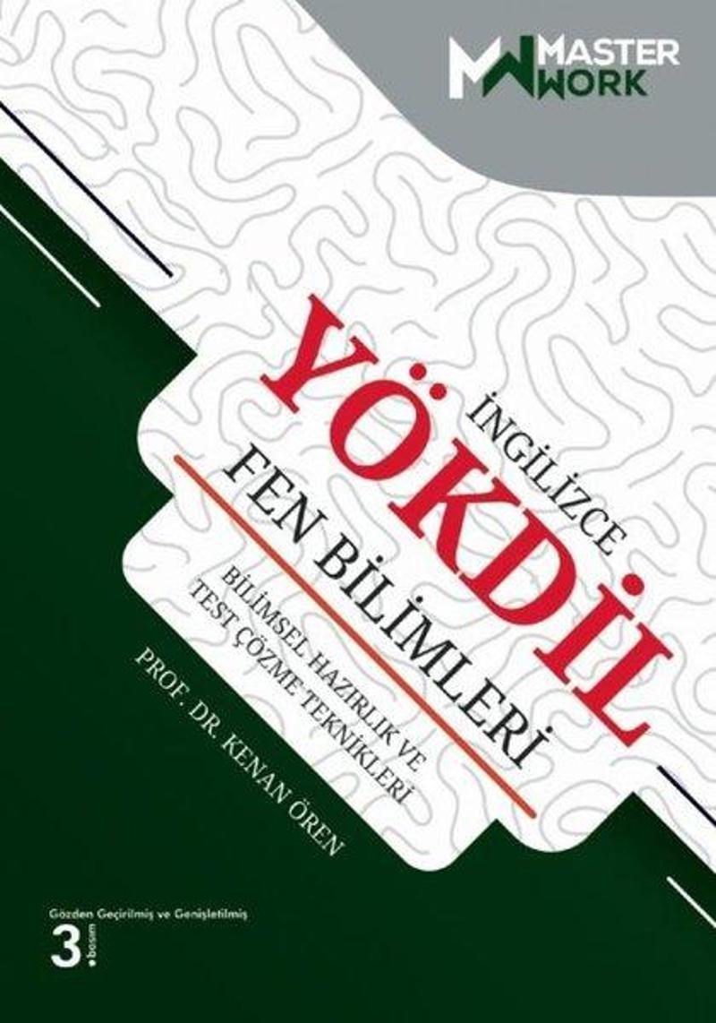 İngilizce YÖKDİL Fen Bilimleri - Bilimsel Hazırlık ve Test Çözme Teknikleri