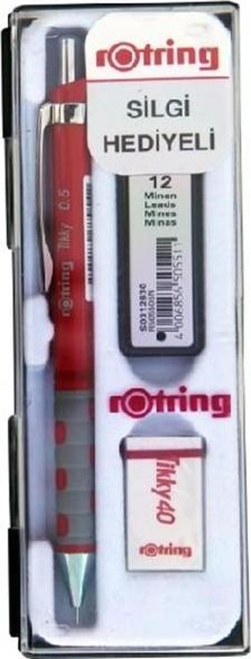 Tikky 0.5 mm Kırmızı Versatil Okul Seti