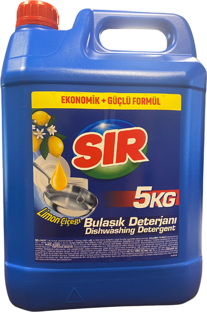 Limon Çiçeği Elde Sıvı Bulaşık Deterjanı 5 kg.