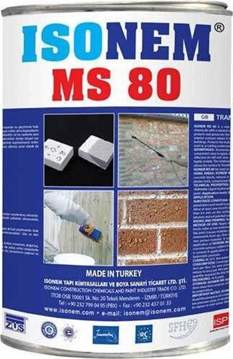 İsonem Ms80 Şeffaf Dış Cephe Yalıtım Boyası 3.5 Lt