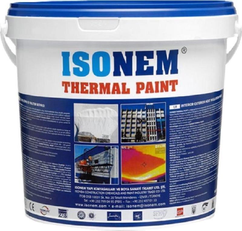 İsonem Thermal Paint Isı Yalıtım Boyası 10 Lt Beyaz