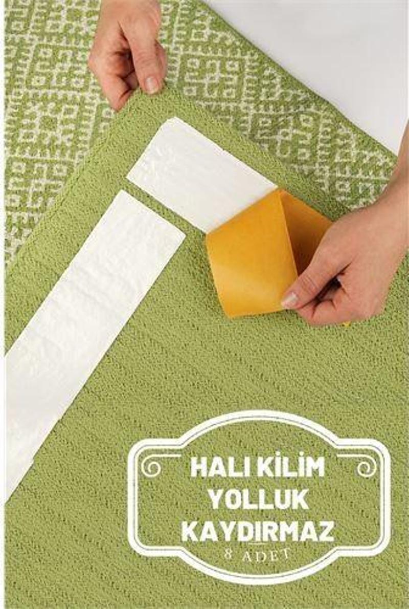 Flamme 8 Adet Halı Kilim Yolluk Kayma Önleyici Yapışkan