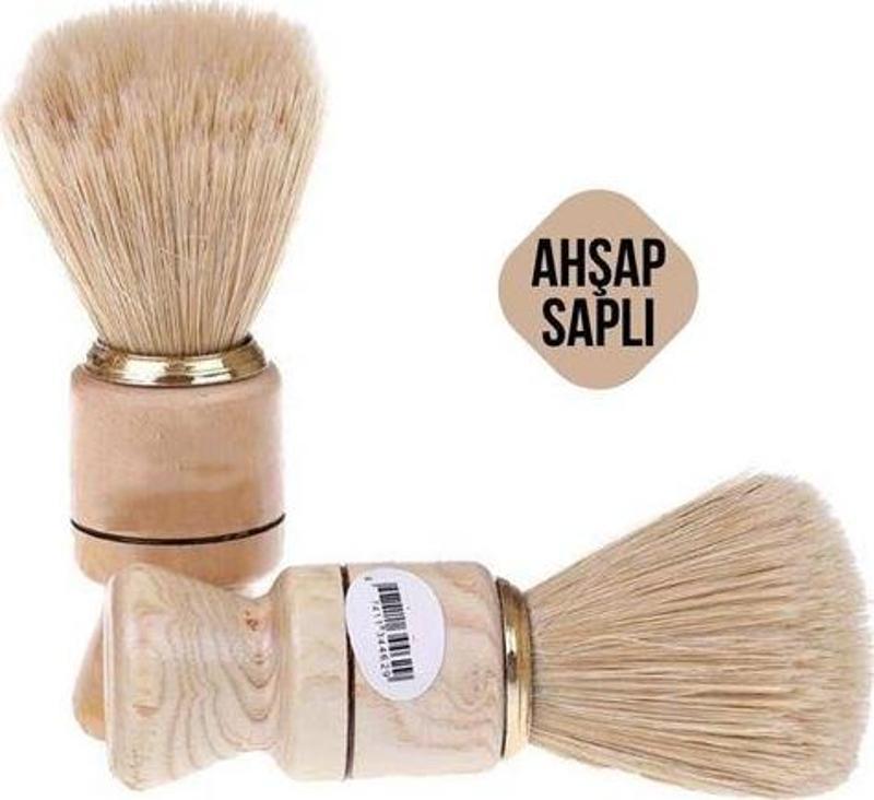 Faux Ahşap Saplı Tıraş Fırçası