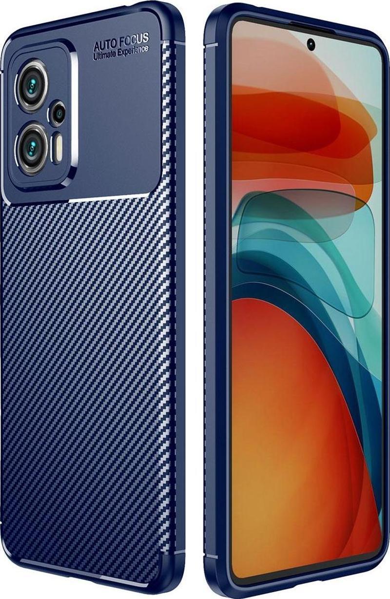 Xiaomi Poco X4 GT Kılıf Darbe Emici Uzun Ömürlü Parmak İzi Yapmaz Karbon Tasarım Negro Kılıf